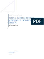 TEMA 02 EJERCICIOS El Mecanismo de Mercado (2018)