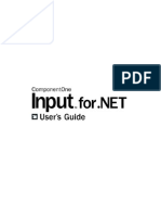 C1 Input Manual 2007