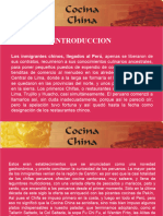 COCINA I Cocina China