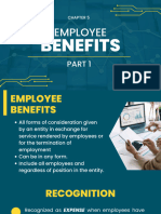 CHAPTER 5 Employee Benefits Part 1