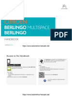 Citroen Berlingo Handbook