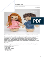 Girl and Boy Amigurumi Dolls