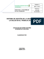 Anexo Documento Sistema de Gestión de La Seguridad y Salud en El Trabajo