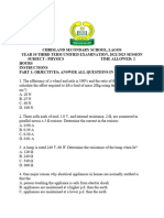 Year 10 Third Term Exam 2022 2023 2