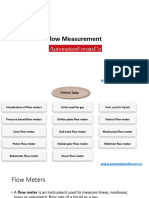 Flow Measurement