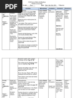 1st Grade Lesson Plan March 11th-15th