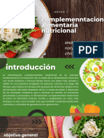 Brown Colorful Healthy Diet Presentation