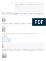 Lista de Geometria - Módulo 07