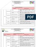 Formato para Sabana de Aprendizajes Esperados Socioemocional 3°