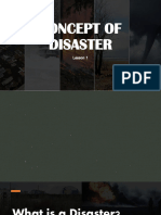 Disaster