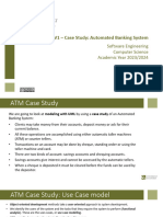 Module4 - OOAD Dynamic Model in UML Case Study ATM