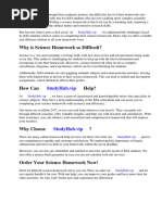 Science Homework Ks4