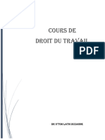 Cours de Droit Du Travail