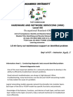 Identify and Resolve Network Problems LO3