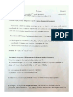 Examen3 Phénomènes de Surface Et Catalyse Hétérogène