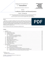 Biosorption Isotherms, Kinetics and Thermodynamics: Yu Liu, Ya-Juan Liu