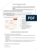 Ficha Notação Cientifica