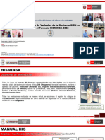 Variables de Gestante SIEN en El Formato HISMINSA V.2
