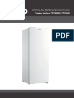 Freezer e Refrigerador Philco Pfv205i Vertical Inox Premium 201l