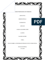 Tarea de Derecho Penal