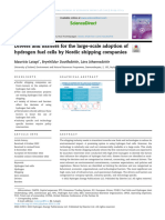 Paper 2023 - Drivers and Barriers For The Large-Scale Adoption of Hydrogen Fuel Cells by Nordic Shipping Companies