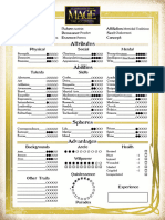 Arthur Jameson Sheet