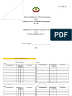 FICHA de Controlo Das Actividades Do Estágio