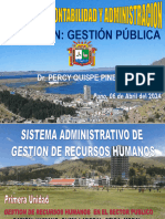 Sistema Administrativo de Gestion de Recursos Hu, Manos - Primera Unidad Unidad - Gestion Publica 2024