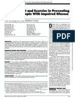 Effects of Diet and Exercise in Preventing NIDDM in People With Impaired Glucose Tolerance