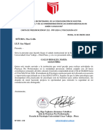 Ejemplo de CARTA DE PRESENTACION