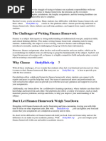 Finance Homework Forum