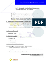 P. 009 Procedimiento de Acogida Al Paciente en La Unidad de Hospitalización