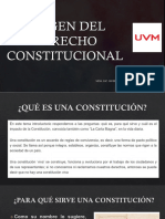 Origen Del Derecho Constitucional