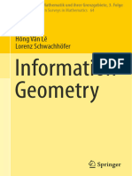 Information Geometry