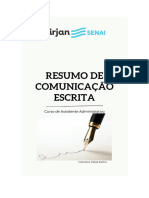 Resumo - Comunicação Escrita