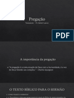 Treinamento Sobre Pregação