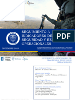 Seguimiento A Indicadores de Seguridad y Resultados Operacionales Enero-Diciembre 2023