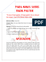 Clase para Niños El Buen Pastor