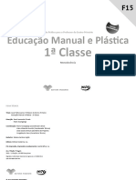 F15. Guia Prático para o Professor Do Ensino Primário Educação Manual e Plástica. 1 Classe. Monodocência