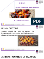 Chapter 2 Fractionation & Hydrogenation