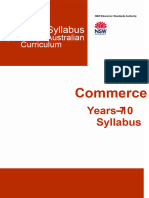 Commerce NESA Syllabus