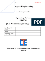 Operating System and RJP Vgec Gecm