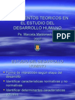 Fundamentos Teoricos en El Estudio Del Desarrollo Humano