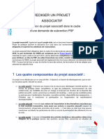 Le Projet Associatif PSF