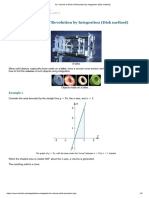 Volume of Solid of Revolution by Integration