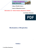 Acid-Base Regulation by The Lungs (Melaku)