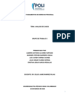 Trabajo Semana 3 Fundamentos Derecho Procesal