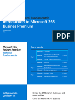 Tech Module 1 - M365 Introduction