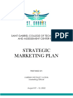 Saint Gabriel College of Technology Marketing Strategic Plan