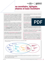 Masse Monétaire, Agrégats Monétaires Et Base Monétaire